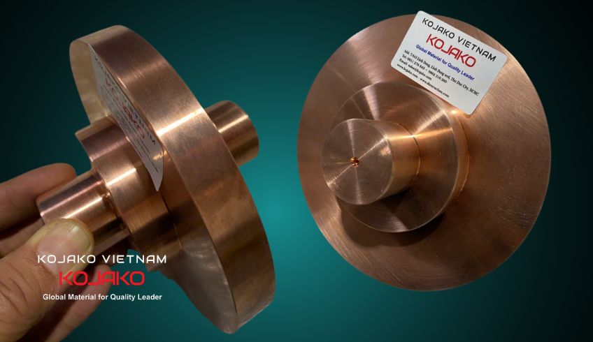 Điện cực hàn lăn đồng hợp kim chromium Kojako Việt Nam Điện cực hàn lăn đồng hợp kim chromium Kojako Việt Nam