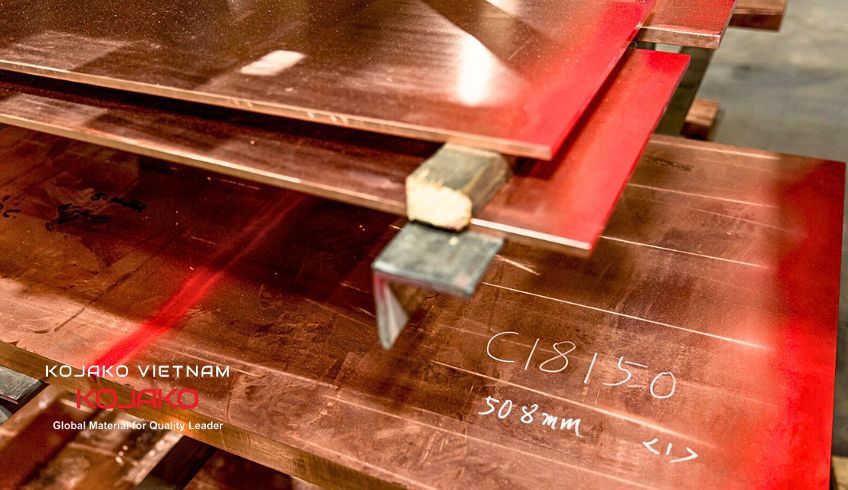 Đồng hợp kim Chromium CW106 C18150 Châu Âu Đồng hợp kim Chromium CW106 C18150 Châu Âu