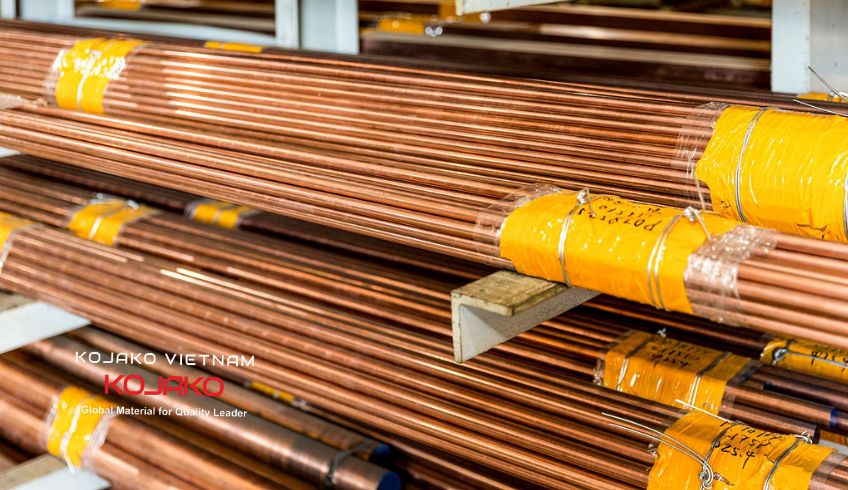 Đồng hợp kim chromium dạng thanh tròn đặc Kojako Việt Nam Đồng hợp kim chromium dạng thanh tròn đặc Kojako Việt Nam