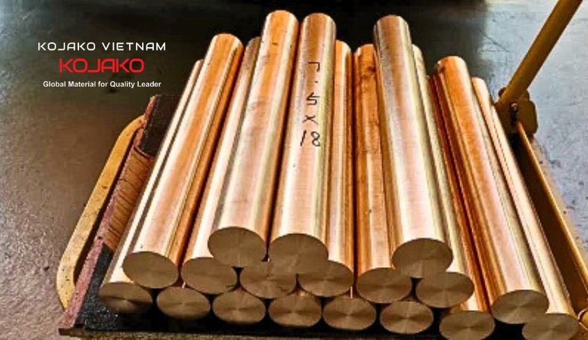 Đồng thanh tròn đặc beryllium Kojako Việt Nam Đồng thanh tròn đặc beryllium Kojako Việt Nam