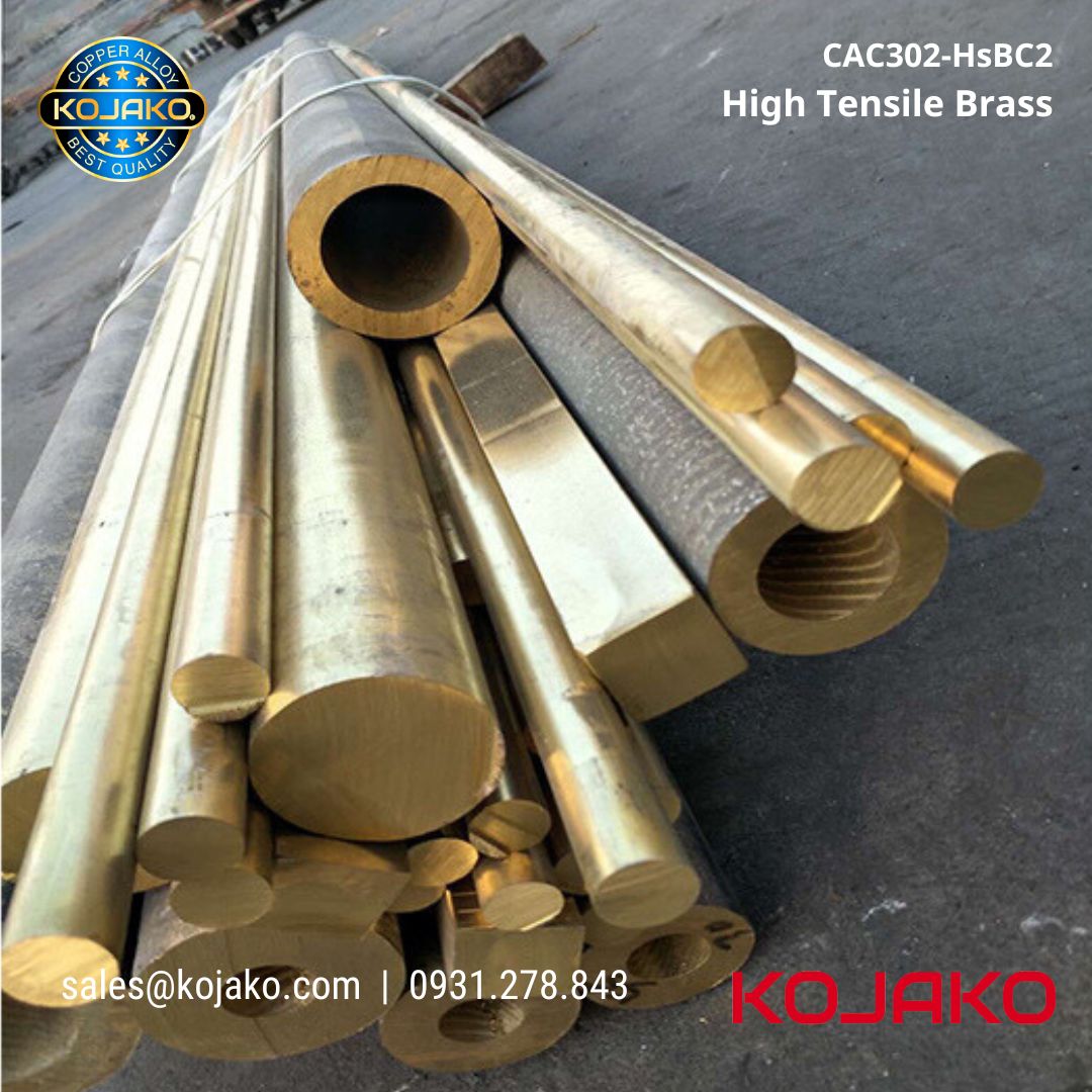 High Strength Brass CAC302 High Strength Brass CAC302
