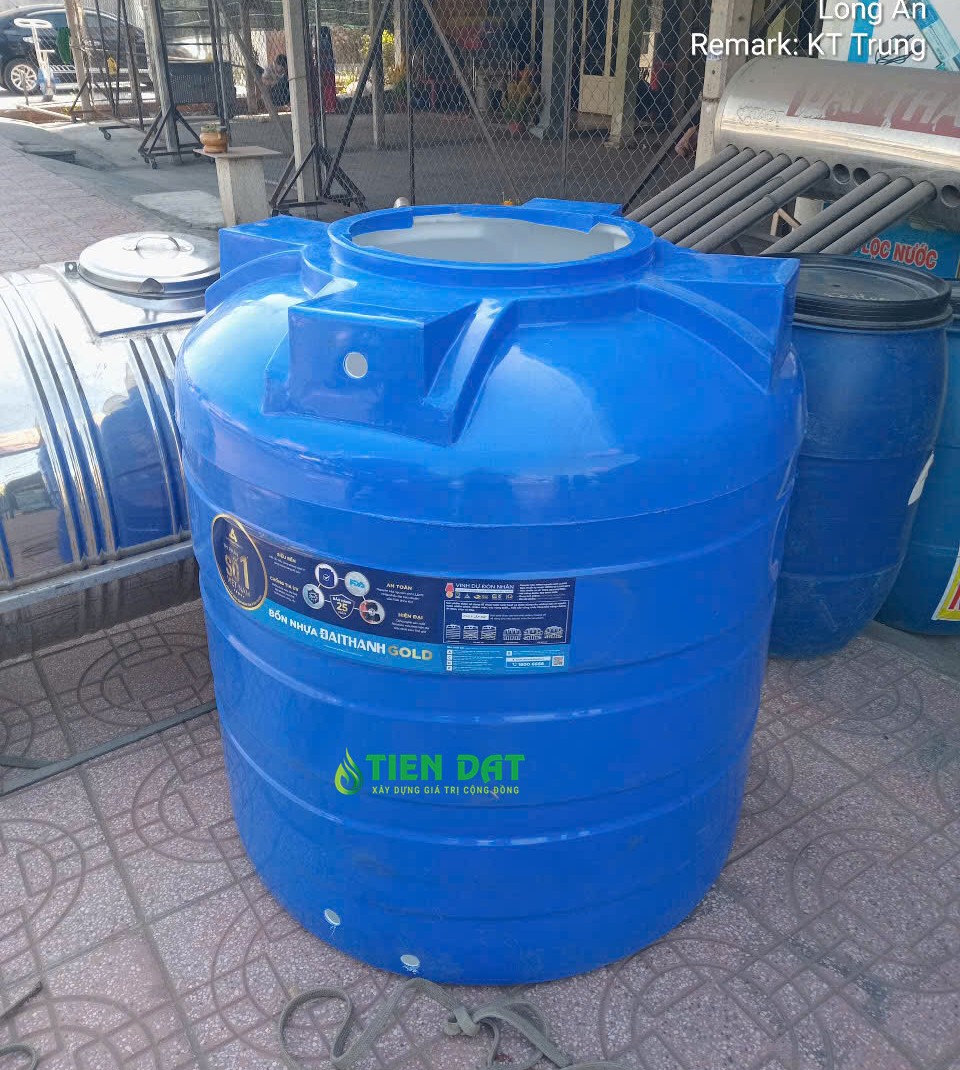 Bồn nước đứng 1000L Đại Thành Gold tại Tam Bình chống tia UV, bền đẹp Bồn nước đứng 1000L Đại Thành Gold tại Tam Bình chống tia UV, bền đẹp
