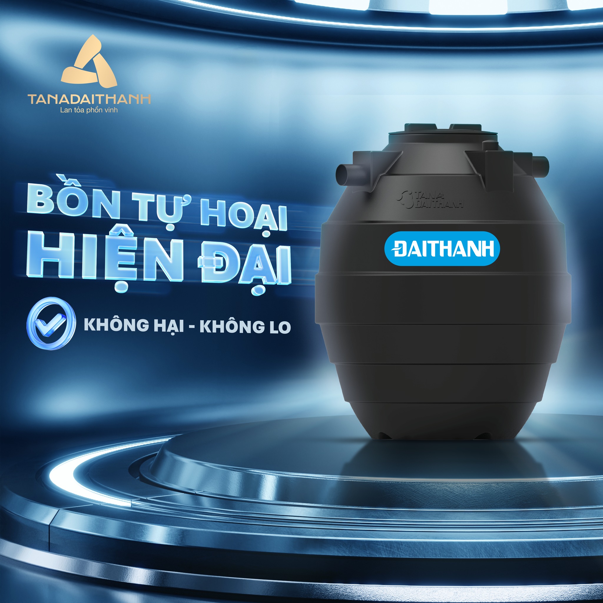 Bể phốt nhựa Đại Thành Bể phốt nhựa Đại Thành