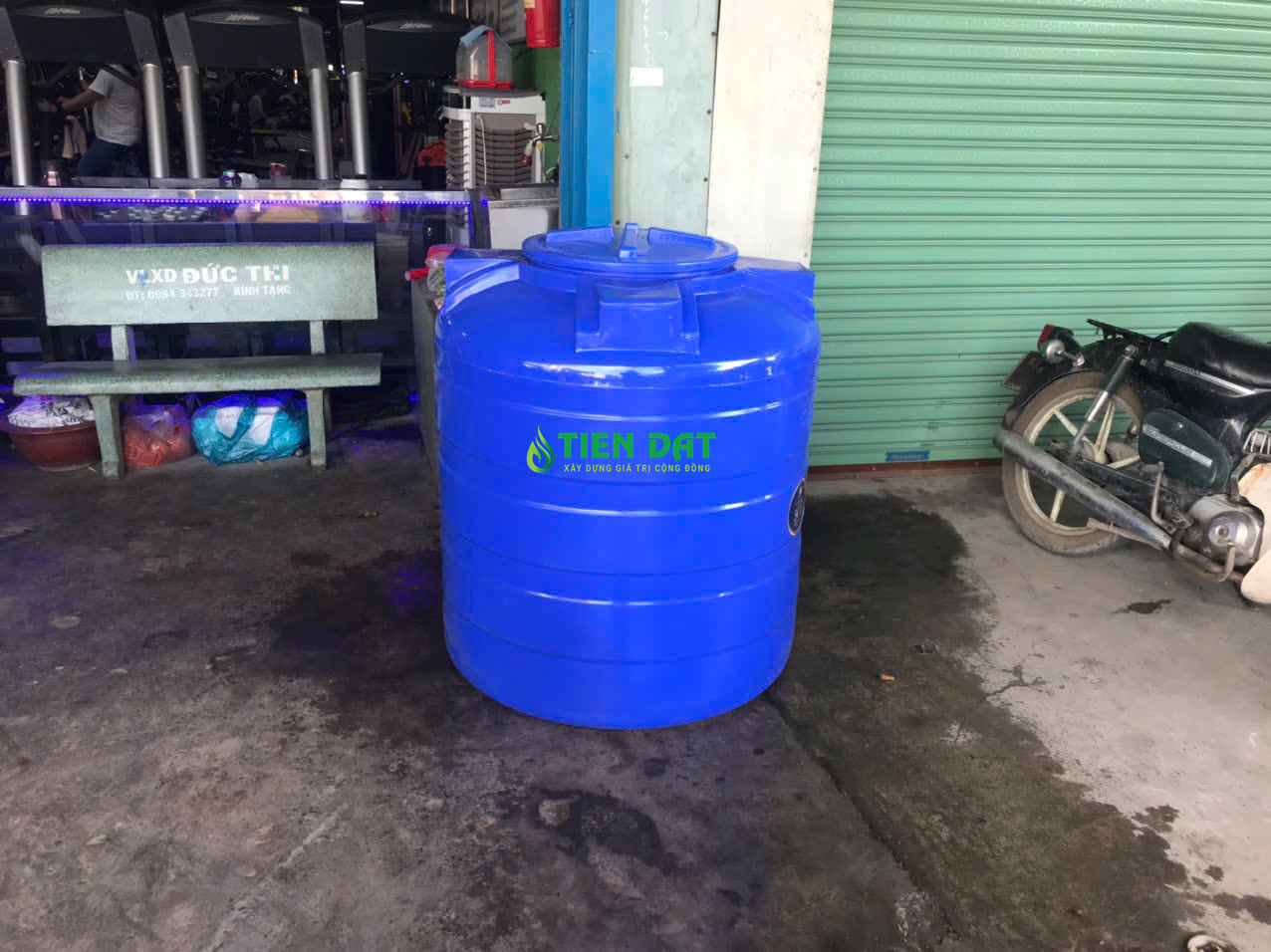 Bồn nước đứng 1000L Đại Thành Gold tại Tam Bình chống tia UV, bền đẹp Bồn nước đứng 1000L Đại Thành Gold tại Tam Bình chống tia UV, bền đẹp