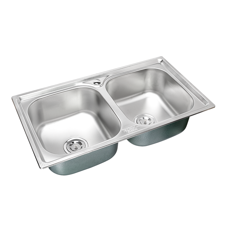 Bồn rửa chén inox 304 2 ngăn Đại Thành Bồn rửa chén inox 304 2 ngăn Đại Thành