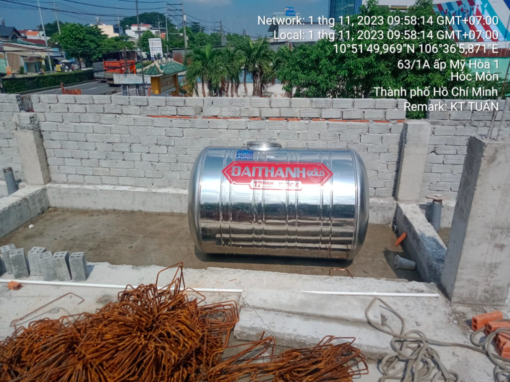 bồn inox đại thành 1500l bồn inox đại thành 1500l