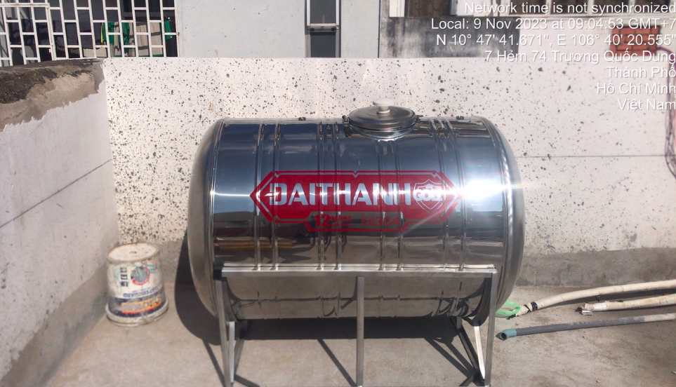 bồn nước inox 700l nằm bồn nước inox 700l nằm