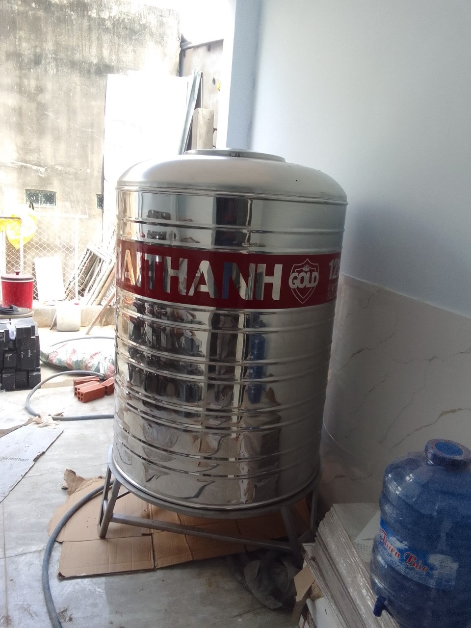 bồn inox Đại Thành 1000L đứng bồn inox Đại Thành 1000L đứng