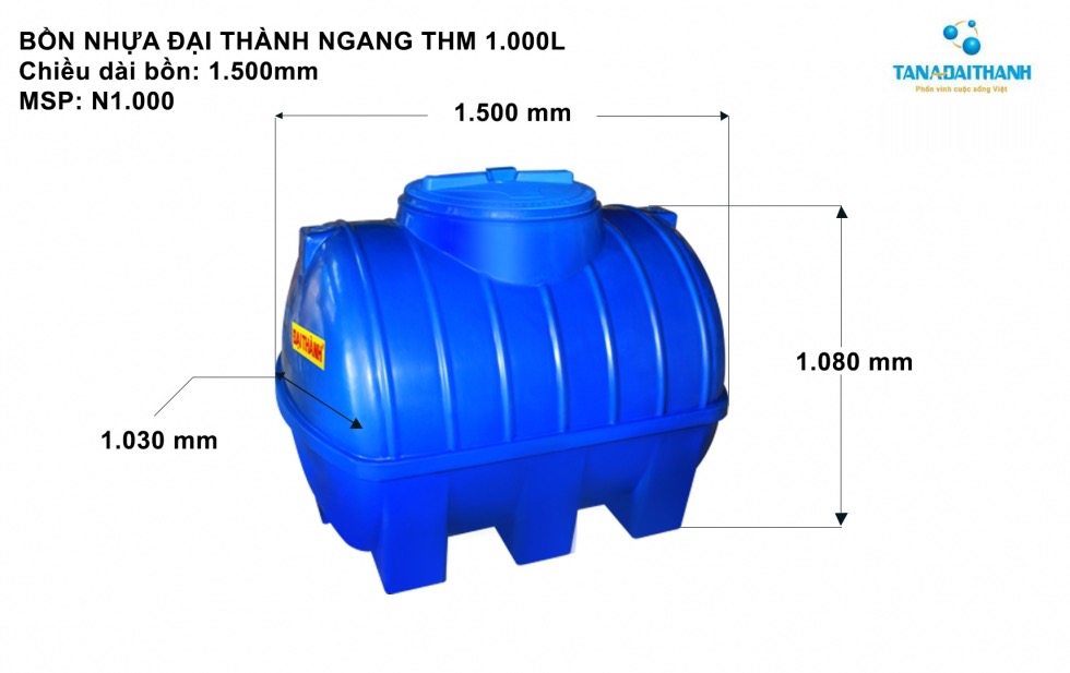 kích thước bồn nước nhựa đứng 1000l kích thước bồn nước nhựa đứng 1000l