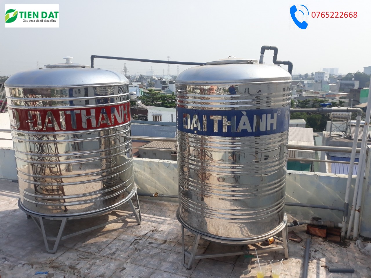 bồn nước inox Đại Thành chính hãng bồn nước inox Đại Thành chính hãng