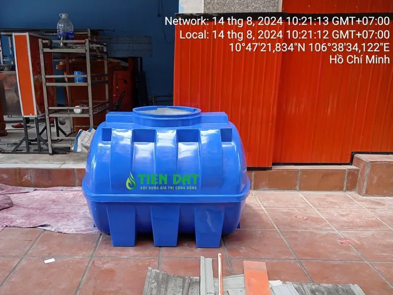 Bồn nhựa 500L ngang giá tốt tại Tăng Nhơn Phú – Giao nhanh, lắp tận nơi