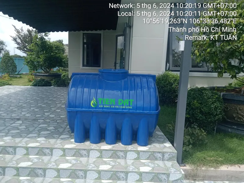Bồn nhựa HDPE chống phèn mặn lựa chọn tối ưu cho khu vực Long Trường
