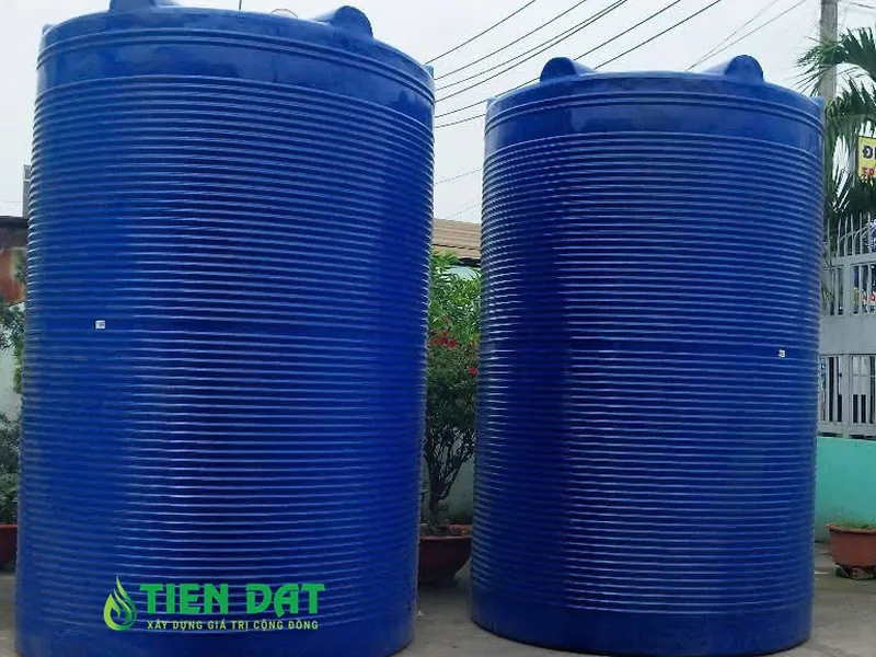 Bồn nước công nghiệp dung tích lớn đáp ứng mọi nhu cầu sản xuất tại Linh Xuân