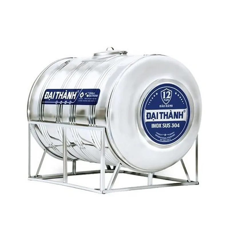 Bồn nước inox Đại Thành nằm 5000L