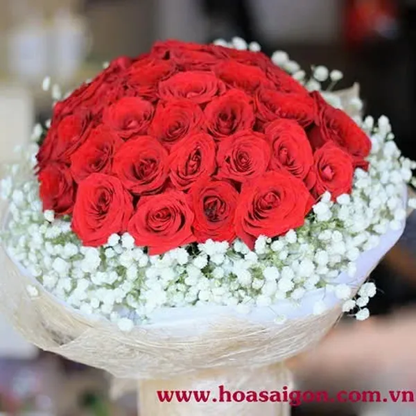 Bó hoa hồng đỏ TY192