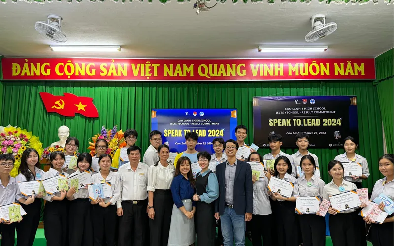 YSchool đồng hành cùng “Speak to Lead - Cuộc thi hùng biện tiếng Anh cấp trường niên khoá 2024 - 2025