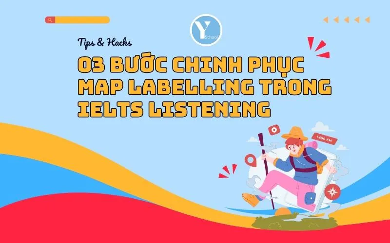 3 Bước xử lí gọn phần Maps trong IELTS Listening Part 2