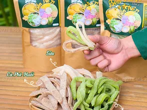 Đặc Sản Bến Tre – Mứt Dừa Non Dẻo Cao Cấp Ít Ngọt – Hương vị Tết truyền thống, khó quên