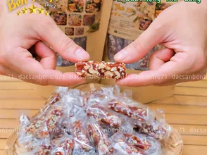 Kẹo Chuối Đậu Phộng Mè Gừng (Ít Đường) – Đặc Sản Bến Tre 71, hương vị truyền thống đậm chất miền Tây