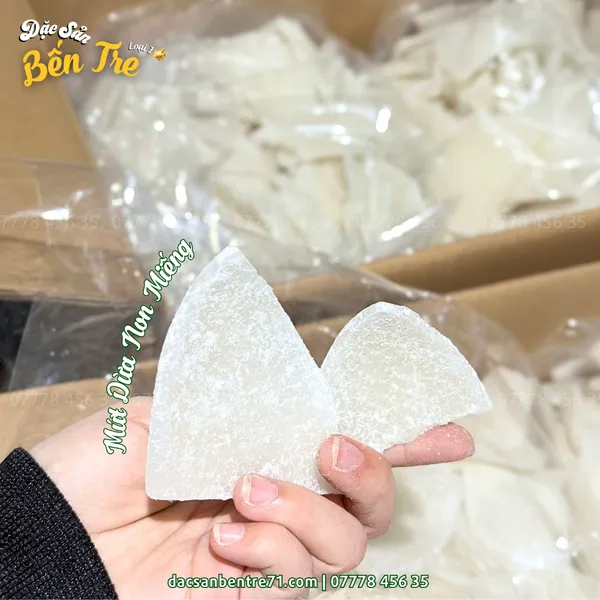 Mứt Dừa Non - Dạng Miếng | Đặc Sản Bến Tre 71