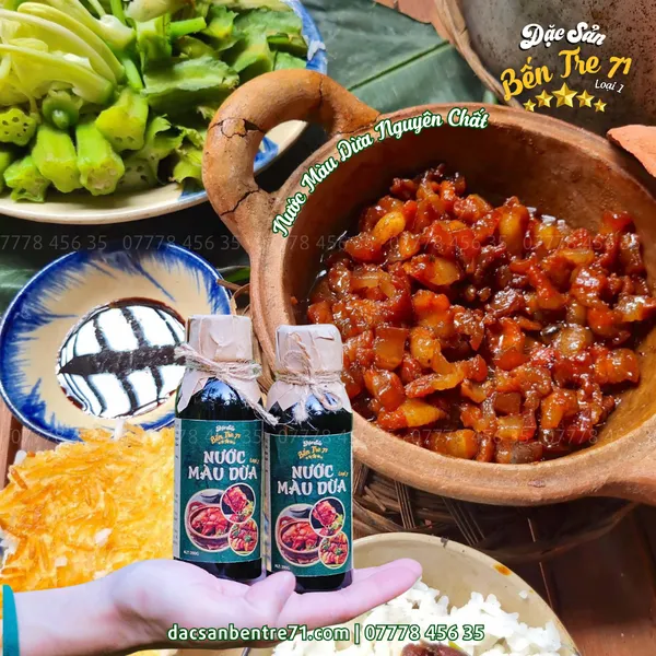 Nước màu dừa nguyên chất | Đặc Sản Bến Tre 71