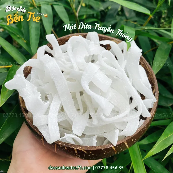 Mứt Dừa Truyền Thống | Đặc Sản Bến Tre 71