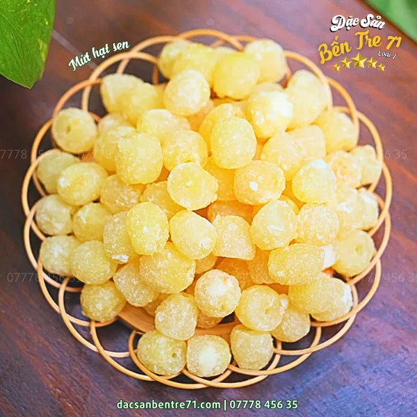 Mứt Hạt Sen | Đặc Sản Bến Tre 71