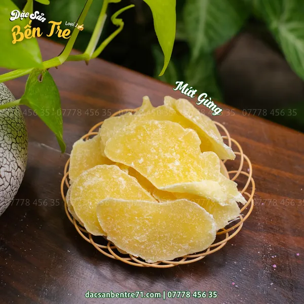 Mứt Gừng | Đặc Sản Bến Tre 71