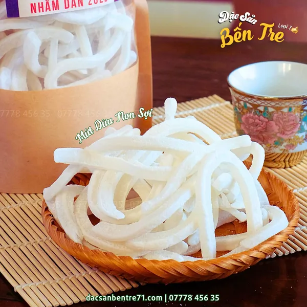 Mứt Dừa Non - Dạng Sợi | Đặc Sản Bến Tre 71