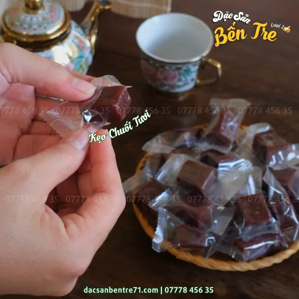 Kẹo Chuối Tươi | Đặc Sản Bến Tre 71