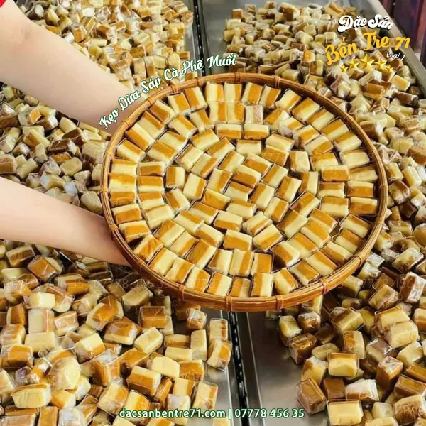 Kẹo Dừa Sáp Cà Phê Muối | Đặc Sản Bến Tre 71