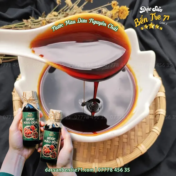 Nước màu dừa nguyên chất | Đặc Sản Bến Tre 71