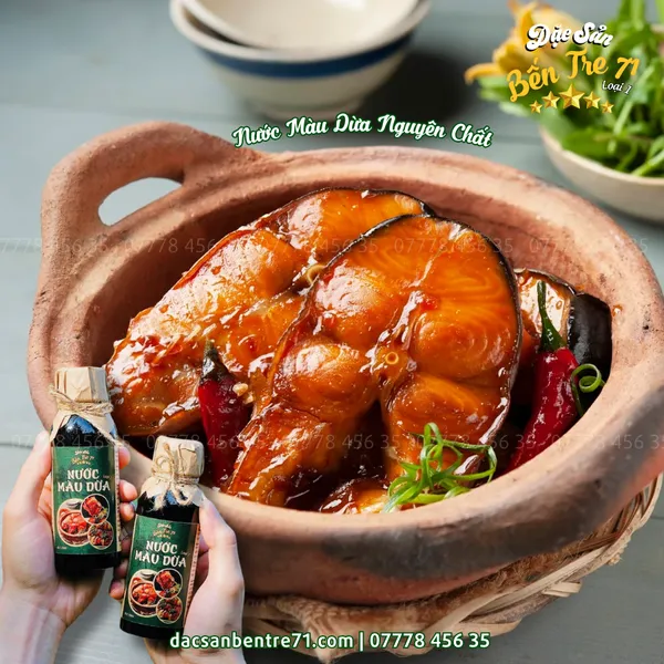 Nước màu dừa nguyên chất | Đặc Sản Bến Tre 71