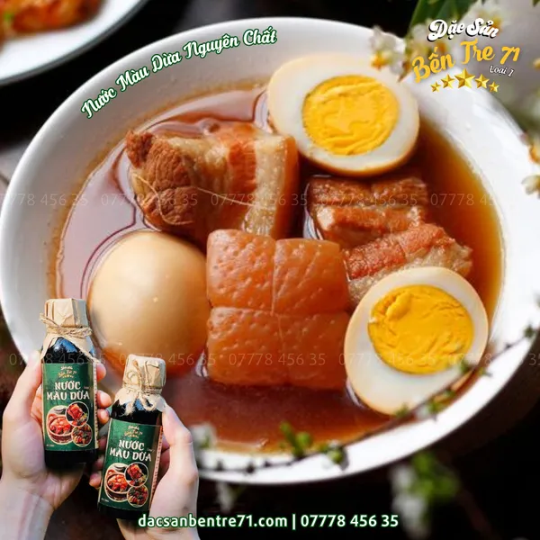Nước màu dừa nguyên chất | Đặc Sản Bến Tre 71