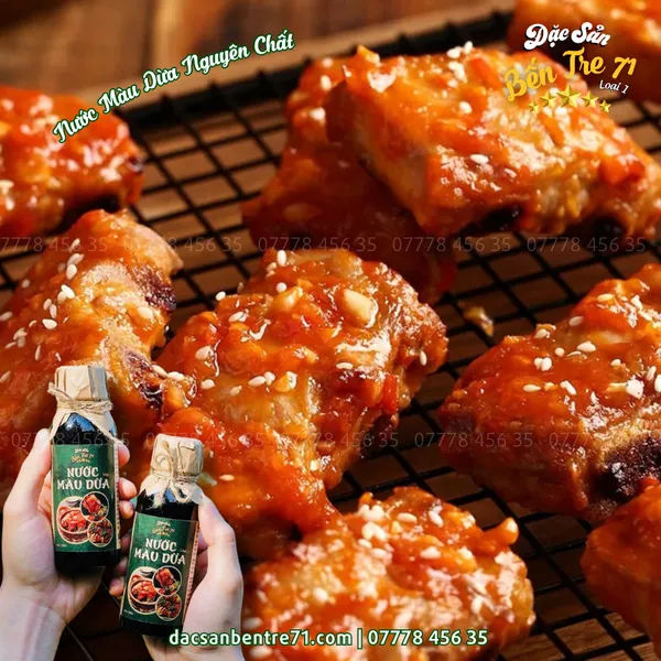 Nước màu dừa nguyên chất | Đặc Sản Bến Tre 71