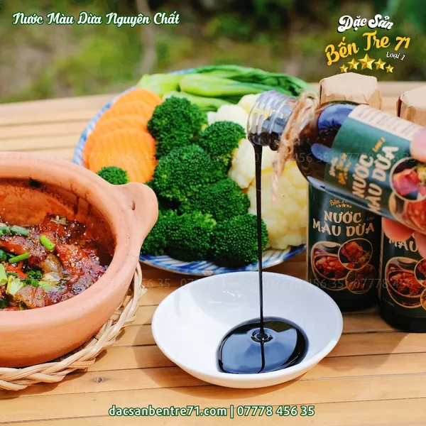 Nước màu dừa nguyên chất | Đặc Sản Bến Tre 71