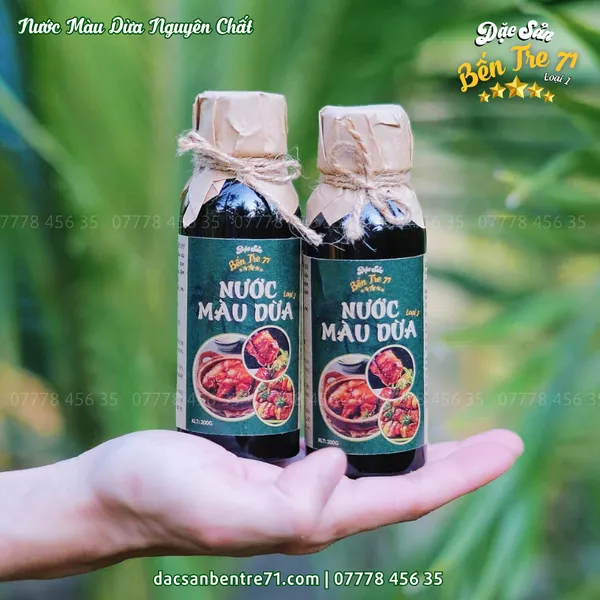 Nước màu dừa nguyên chất | Đặc Sản Bến Tre 71