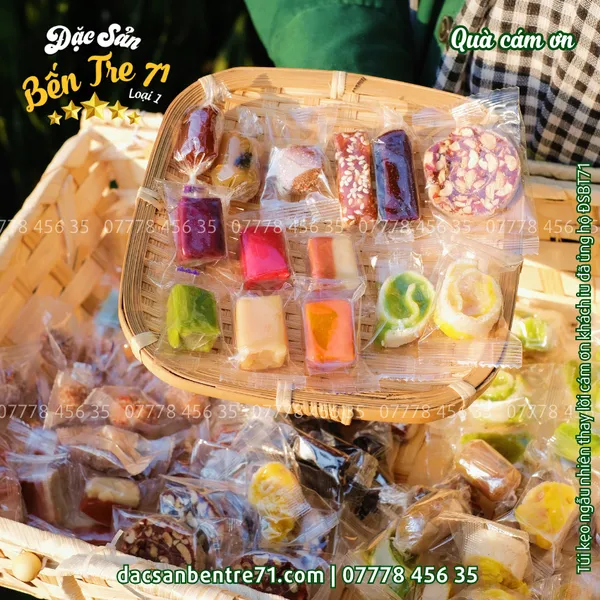 [HỘP 1KG LỘN XỘN] KẸO QUÊ MỸ VỊ – ĐONG ĐẦY NHƯ Ý | HƠN 10 LOẠI KẸO NGON TỪ ĐẶC SẢN BẾN TRE 71