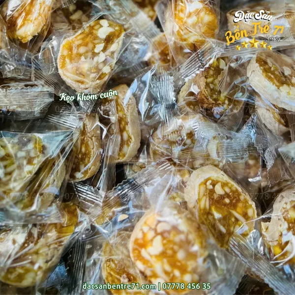 Kẹo Khóm Cuộn Bánh Tráng | Đặc Sản Bến Tre 71
