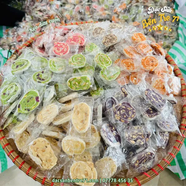 Kẹo Dừa Cuộn Mix Vị | Đặc Sản Bến Tre 71