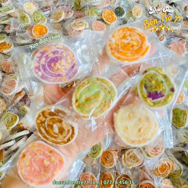  Kẹo Dừa Cuộn Mix Vị | Đặc Sản Bến Tre 71