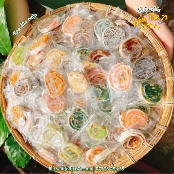  Kẹo Dừa Cuộn Mix Vị | Đặc Sản Bến Tre 71