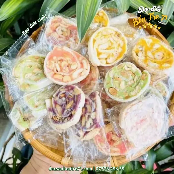  Kẹo Dừa Cuộn Mix Vị | Đặc Sản Bến Tre 71