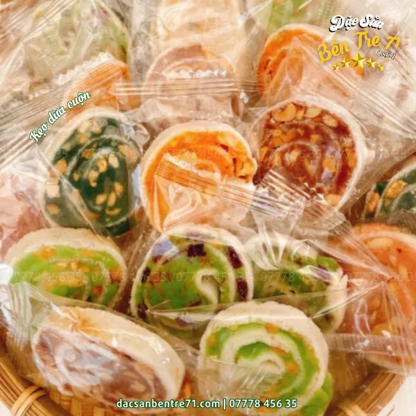  Kẹo Dừa Cuộn Mix Vị | Đặc Sản Bến Tre 71