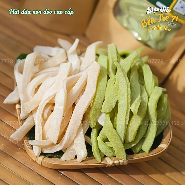 Mứt Dừa Non Dẻo Cao Cấp | Đặc Sản Bến Tre 71