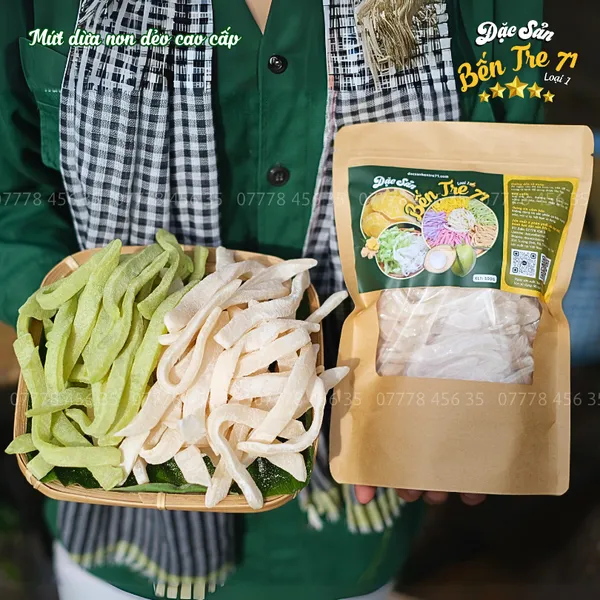 Mứt Dừa Non Dẻo Cao Cấp | Đặc Sản Bến Tre 71