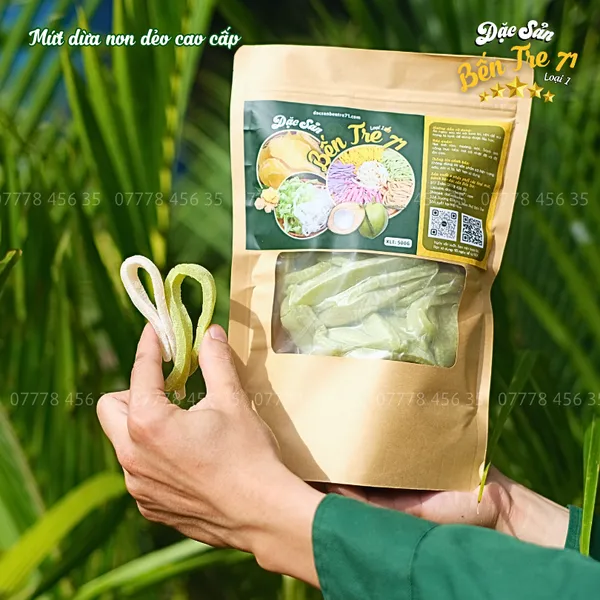 Mứt Dừa Non Dẻo Cao Cấp | Đặc Sản Bến Tre 71