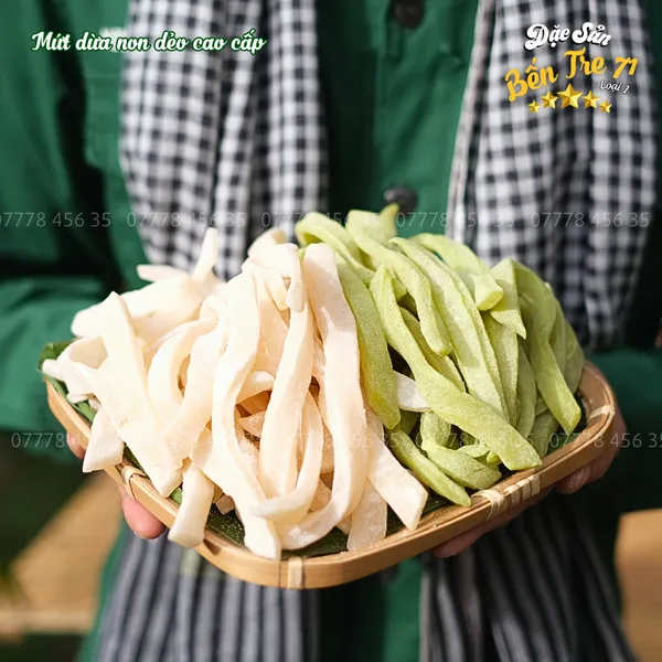 Mứt Dừa Non Dẻo Cao Cấp | Đặc Sản Bến Tre 71