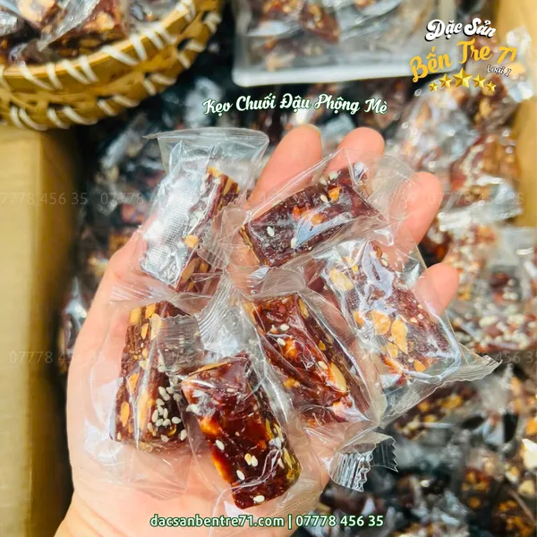 Kẹo Chuối Đậu Phộng Mè | Đặc Sản Bến Tre 71