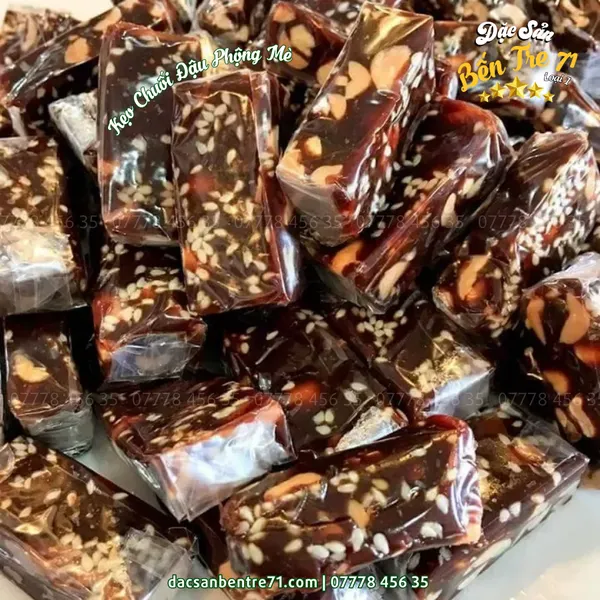 Kẹo Chuối Đậu Phộng Mè | Đặc Sản Bến Tre 71